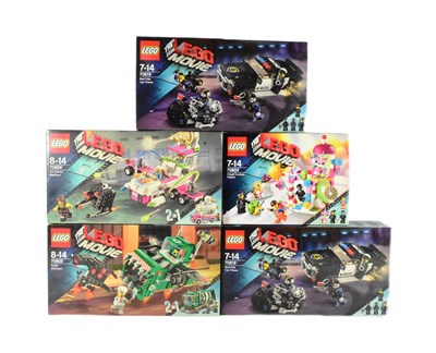 Lot 779 - LEGO - X5 FACTORY SEALED LEGO MOVIE SETS