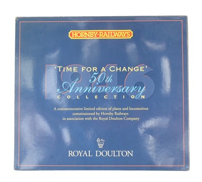 Lot 201 - MODEL RAILWAY - HORNBY OO GAUGE LOCOMOTIVE ' TIME FOR CHANGE ' 50TH ANNIVERSARY COLLECTION