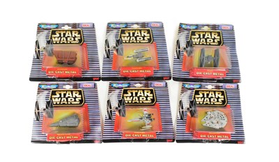 Lot 120 - STAR WARS - IDEAL - MICRO MACHINES DIECAST MODELS