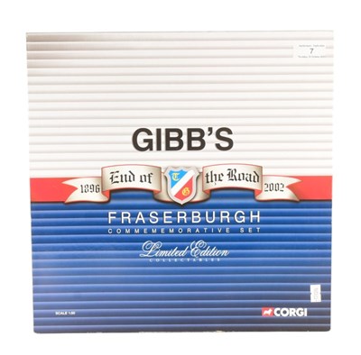 Lot 246 - DIECAST - CORGI 1/50 SCALE GIBB'S ' END OF THE ROAD' FRASERBURGH COMMEMORATIVE SET
