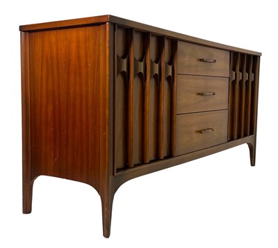 Lot 27 - PERSPECTA BY KENT COFFEY - MID CENTURY WALNUT SIDEBOARD