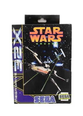 Lot 143 - STAR WARS - VINTAGE SEGA MEGADRIVE 32X STAR WARS ARCADE GAME