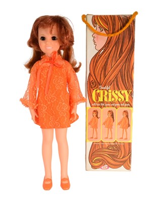 Lot 256 - VINTAGE IDEAL TOYS CRISSY DOLL WITH GROWING HAIR