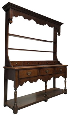 Lot 295 - 18TH CENTURY OAK WOOD WELSH DRESSER