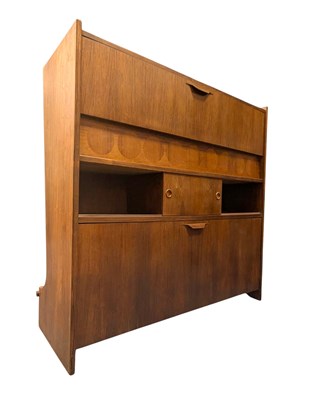 Lot 200 - JOHANNES ANDERSEN FOR SKAANING MOBLER - TEAK COCKTAIL BAR
