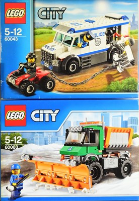 Lot 763 - LEGO - LEGO CITY - X5 FACTORY SEALED LEGO CITY SETS