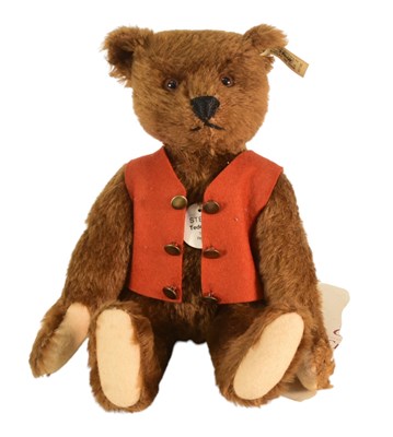 Lot 187 - TEDDY BEARS - STEIFF TEDDY BU 1925 REPLICA BEAR