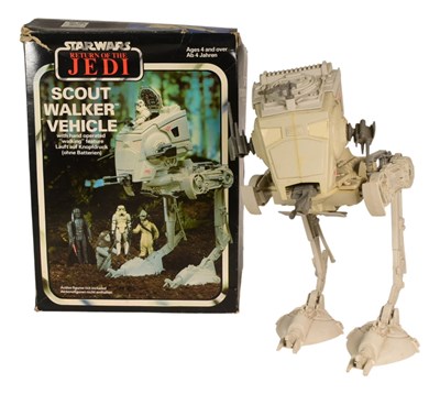 Lot 552 - STAR WARS - ORIGINAL VINTAGE PALITOY SCOUT WALKER PLAYSET