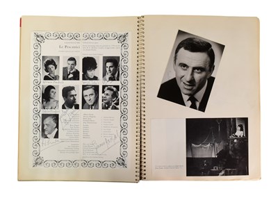 Lot 79 - OPERA - LARGE ALBUM OF C1960S & EARLIER AUTOGRAPHS
