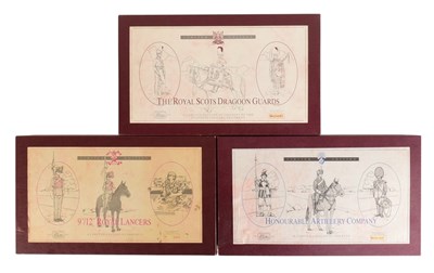 Lot 119 - BRITAINS - X3 BOXED BRITAINS MODEL TOY SOLDIERS