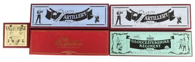 Lot 74 - BRITAINS - X5 BRITAINS MODEL TOY SOLDIERS