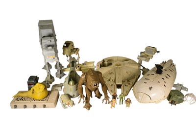 Lot 570 - STAR WARS - LARGE COLLECTION OF ORIGINAL VINTAGE PLAYSETS