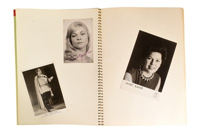 Lot 196 - OPERA - LARGE ALBUM OF C1960S & EARLIER AUTOGRAPHS