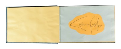 Lot 247 - AUTOGRAPH ALBUM - TOMMY COOPER, GENE VINCENT, ERIC SYKES ETC