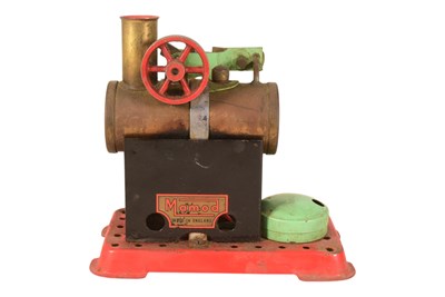 Lot 442 - LIVE STEAM - VINTAGE MAMOD STATIONARY LIVE STEAM ENGINE