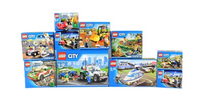 Lot 771 - LEGO - LEGO CITY - X10 FACTORY SEALED LEGO CITY SETS