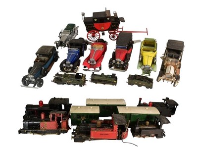 Lot 150 - MODEL RAILWAY - COLLECTION OF G SCALE LOCOS & ROLLING STOCK