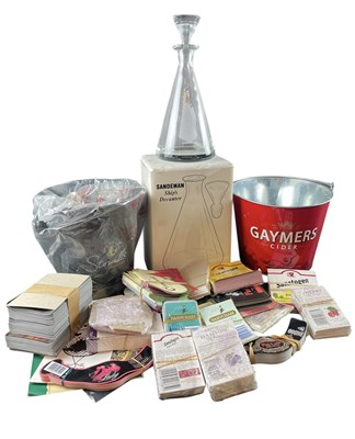 Lot 197 - BREWERIANA - MIXED SELECTION OF PUB-RELATED ADVERTISING PIECES