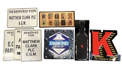 Lot 192 - MIXED SELECTION OF SIGNS - BRERWEY AND MOTOTRING