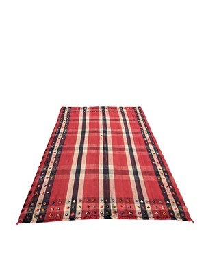 Lot 744 - 20TH CENTURY SOUTH WEST PERSIAN JAJIM KILIM RUG