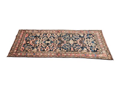 Lot 737 - 20TH CENTURY NORTH WEST PERSIAN MAHAL RUNNER RUG