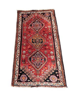 Lot 732 - 20TH CENTURY SOUTH WEST PERSIAN QASHGAI RUG