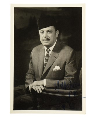 Lot 166 - WORLD LEADERS - AYUB KHAN (D.1974) - PRESIDENT OF PAKISTAN