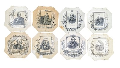 Lot 67 - COLLECTION OF 19TH CENTURY VICTORIAN PLATES OF HISTORIC PEOPLE