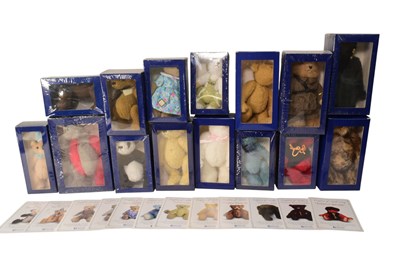 Lot 453 - TEDDY BEARS - ATLAS EDITIONS TEDDY BEARS WITH CERTIFICATES