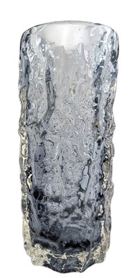 Lot 55 - BAXTER FOR WHITEFRIARS - NO. 9690 - BARK EFFECT LILAC VASE