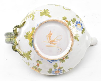 Lot 158 - BELIEVED ULISSE CANTAGALLI - 19TH CENTURY MAJOLICA TEAPOT