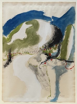 Lot 395 - WILLIAM CROZIER (1930-2011) - FROM THE VINE ENCLOSURE SERIES, 1963