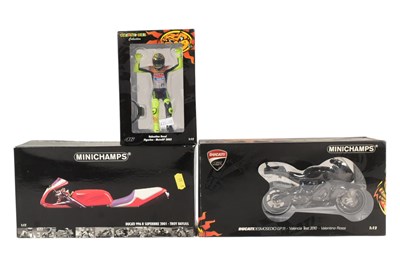Lot 229 - DIECAST - X3 MINICHAMPS 1/12 SCALE DIECAST MODELS