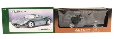Lot 129 - DIECAST - X2 AUTO ART 1/18 SCALE DIECAST MODELS
