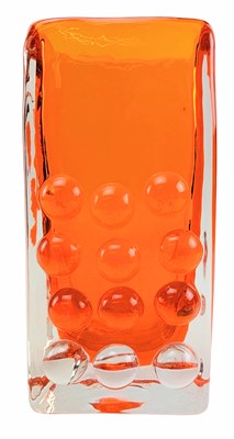 Lot 60 - BAXTER FOR WHITEFRIARS - NO. 9670 - MOBILE PHONE VASE IN TANGERINE