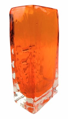 Lot 60 - BAXTER FOR WHITEFRIARS - NO. 9670 - MOBILE PHONE VASE IN TANGERINE