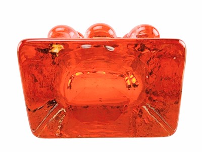 Lot 60 - BAXTER FOR WHITEFRIARS - NO. 9670 - MOBILE PHONE VASE IN TANGERINE