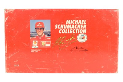 Lot 9 - DIECAST - PAULS MODEL ART 1/12 SCALE MICHAEL SCHUMACHER FERRARI