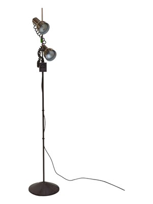Lot 588 - JASPER CONRAN FOR HABITAT MACLAMP FLOOR TWIN SPOTLIGHT