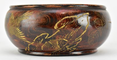 Lot 153 - 19TH CENTURY JAPANESE FUKAGAWA POLYCHROME GINGER JAR 日本19世纪深川造罐