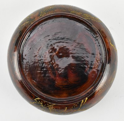 Lot 153 - 19TH CENTURY JAPANESE FUKAGAWA POLYCHROME GINGER JAR 日本19世纪深川造罐