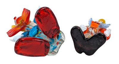 Lot 171 - FIVE VINTAGE MID CENTURY ITALIAN MURANO GLASS CLOWN FIGURES