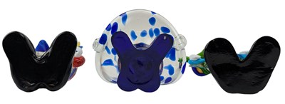 Lot 171 - FIVE VINTAGE MID CENTURY ITALIAN MURANO GLASS CLOWN FIGURES
