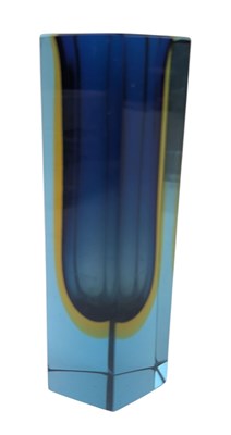 Lot 25 - MID CENTURY MURANO SOMMERSO STUDIO ART GLASS VASE