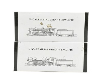 Lot 101 - MODEL RAILWAY - X2 N GAUGE MODEL RAILWAY LOCOMOTIVES