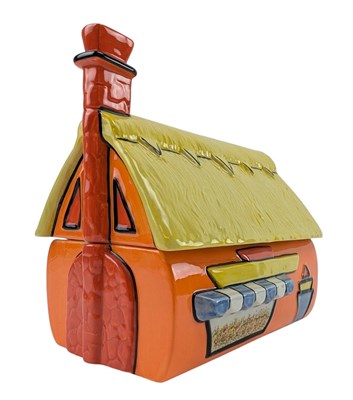 Lot 157 - LORNA BAILEY FOR OLD ELLGREAVE POTTERY - LIMITED EDITION BISCUIT BARREL