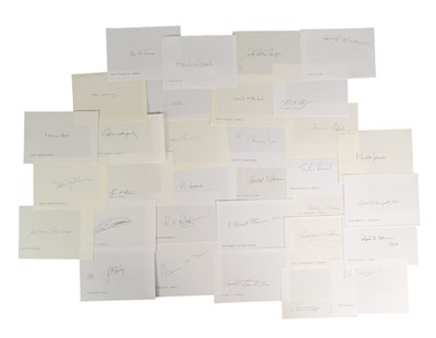 Lot 158 - NOBEL PRIZE WINNERS - AUTOGRAPHS - LARGE COLLECTION