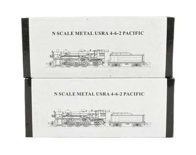 Lot 338 - MODEL RAILWAY - X2 N GAUGE MODEL RAILWAY LOCOMOTIVES