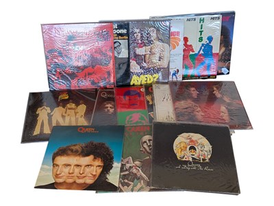 Lot 400 - COLLECTION OF VINTAGE LP VINYL RECORDS INC QUEEN & SLADE