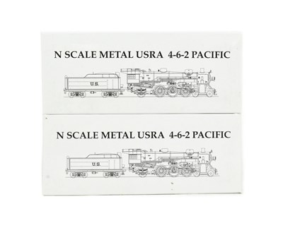 Lot 223 - MODEL RAILWAY - X2 N GAUGE MODEL RAILWAY LOCOMOTIVES